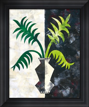 Framed Pretty Palms IV Print
