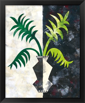 Framed Pretty Palms IV Print