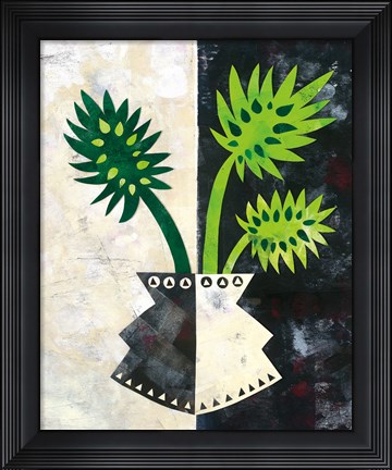 Framed Pretty Palms III Print