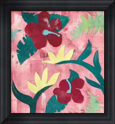 Framed Jungle Jive III Print