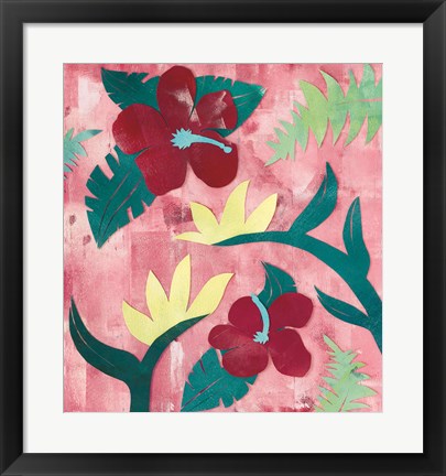 Framed Jungle Jive III Print