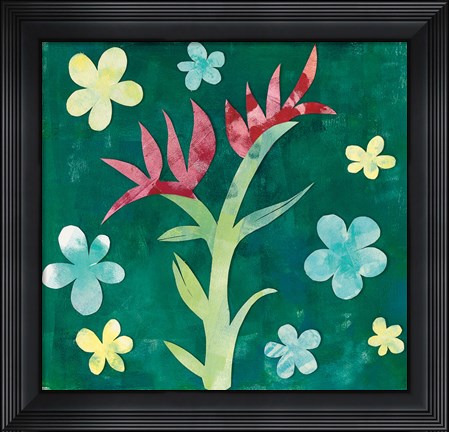 Framed Jungle Jive IV Print