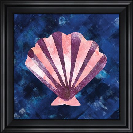 Framed Boho Reef V Print
