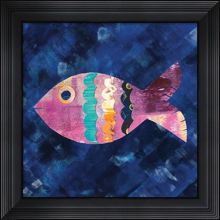 Framed Boho Reef III Print