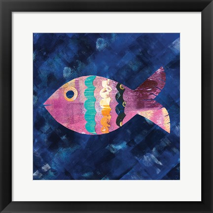 Framed Boho Reef III Print