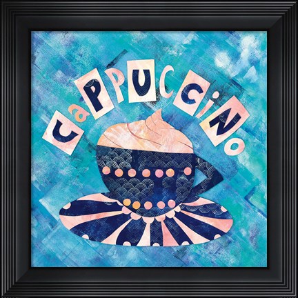 Framed Cafe Collage II Print