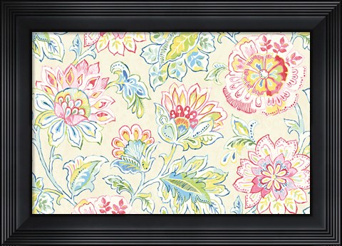 Framed Ceylon Gardens II Print