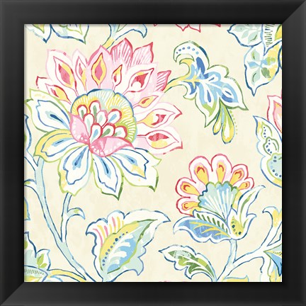 Framed Ceylon Gardens III Print