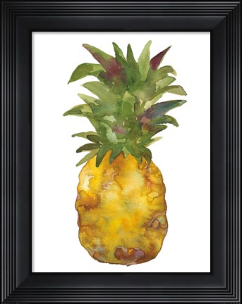 Framed Harriets Pineapple I Print