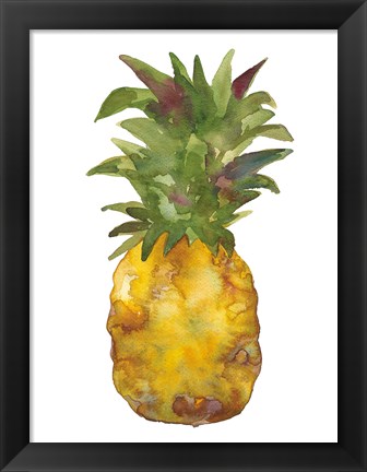 Framed Harriets Pineapple I Print