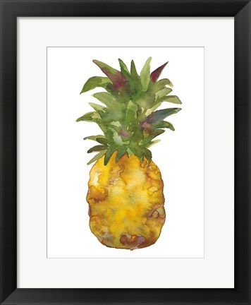 Framed Harriets Pineapple I Print