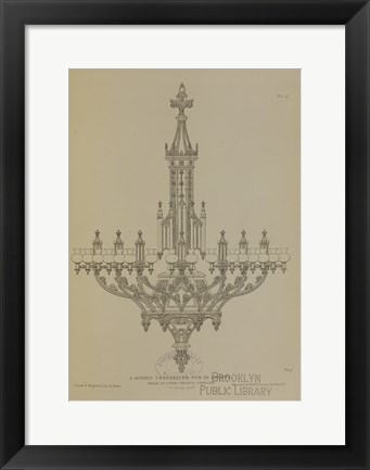 Framed Metal Work PL11 Print