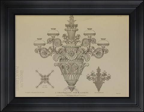Framed Metal Work PL10 Print