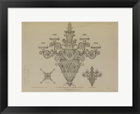 Framed Metal Work PL10 Print