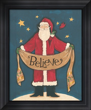 Framed Vintage St.Nick IV Print