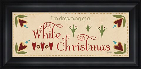 Framed Festive Tiles VI Print