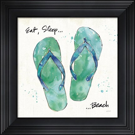 Framed Beach Divas VIII Print