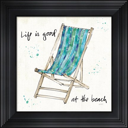 Framed Beach Divas VII Print