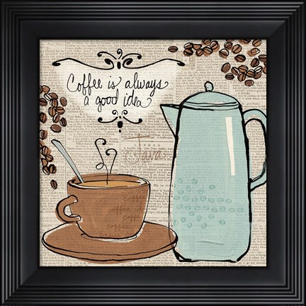 Framed Fresh Roast II Print