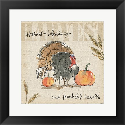 Framed Be Thankful II Print