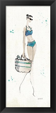 Framed Beach Divas VI Print