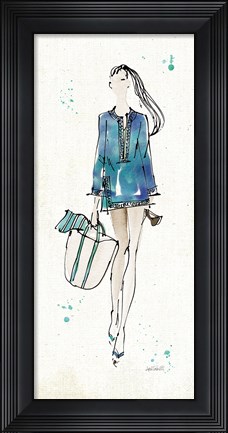 Framed Beach Divas IV Print