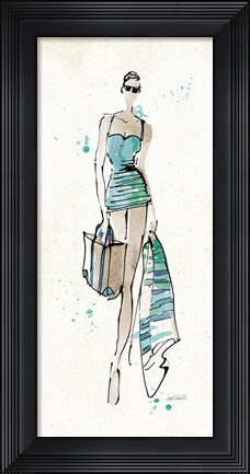 Framed Beach Divas II Print