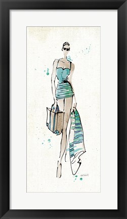 Framed Beach Divas II Print