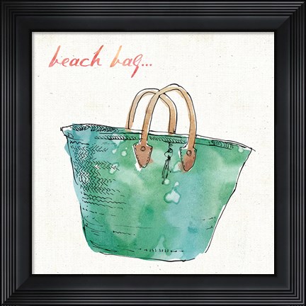Framed Surfs Up X Print