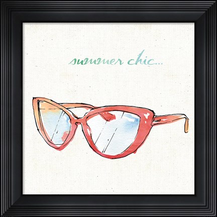 Framed Surfs UP V Print