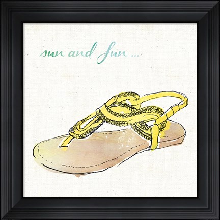 Framed Surfs Up VII Print