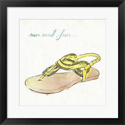 Framed Surfs Up VII Print