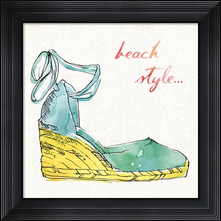 Framed Surfs Up II Print