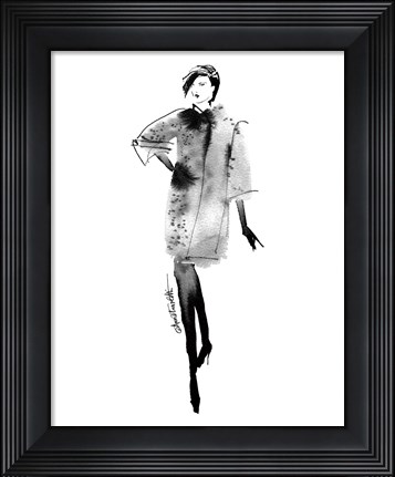 Framed Modern Fashion II Print