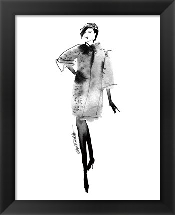 Framed Modern Fashion II Print