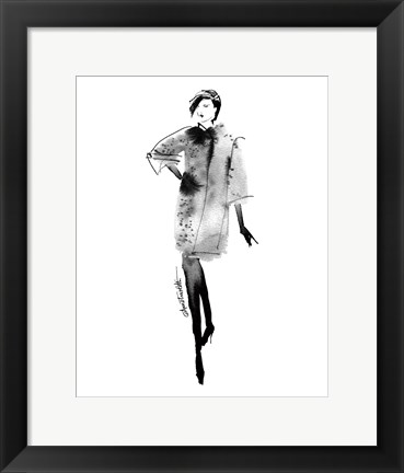 Framed Modern Fashion II Print