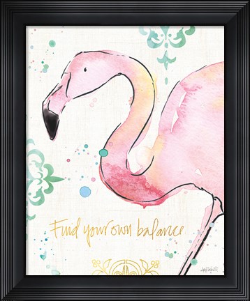 Framed Palm Passion III Print