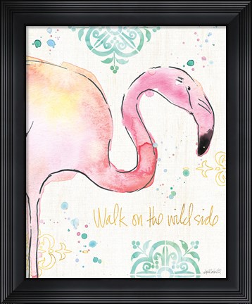 Framed Palm Passion II Print