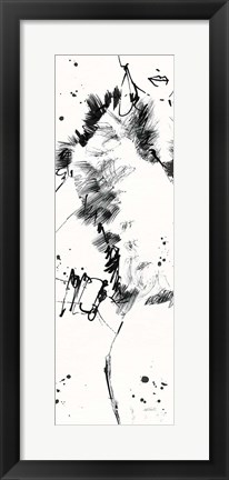 Framed Fashion Strokes VIII Print