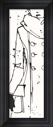 Framed Fashion Strokes VII Print