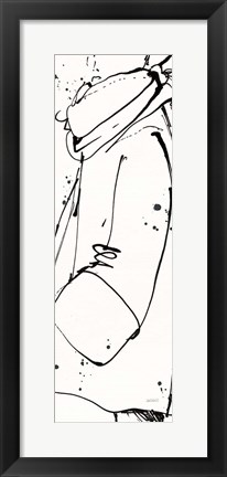 Framed Fashion Strokes VI Print