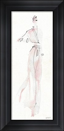 Framed La Fashion IV Print