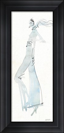Framed La Fashion III Print