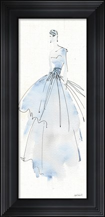 Framed La Fashion II Print