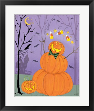 Framed Happy Haunting III Print