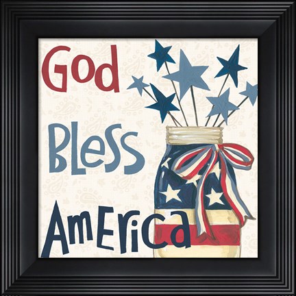 Framed American Country II Print