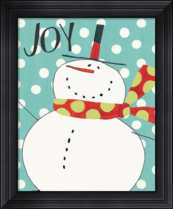 Framed Whimsy Winterland II Print