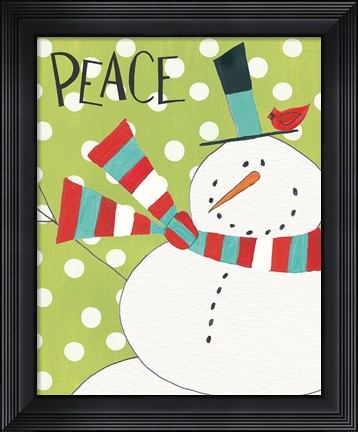 Framed Whimsy Winterland IV Print