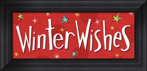 Framed Whimsy Winterland VIII Print