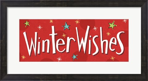 Framed Whimsy Winterland VIII Print